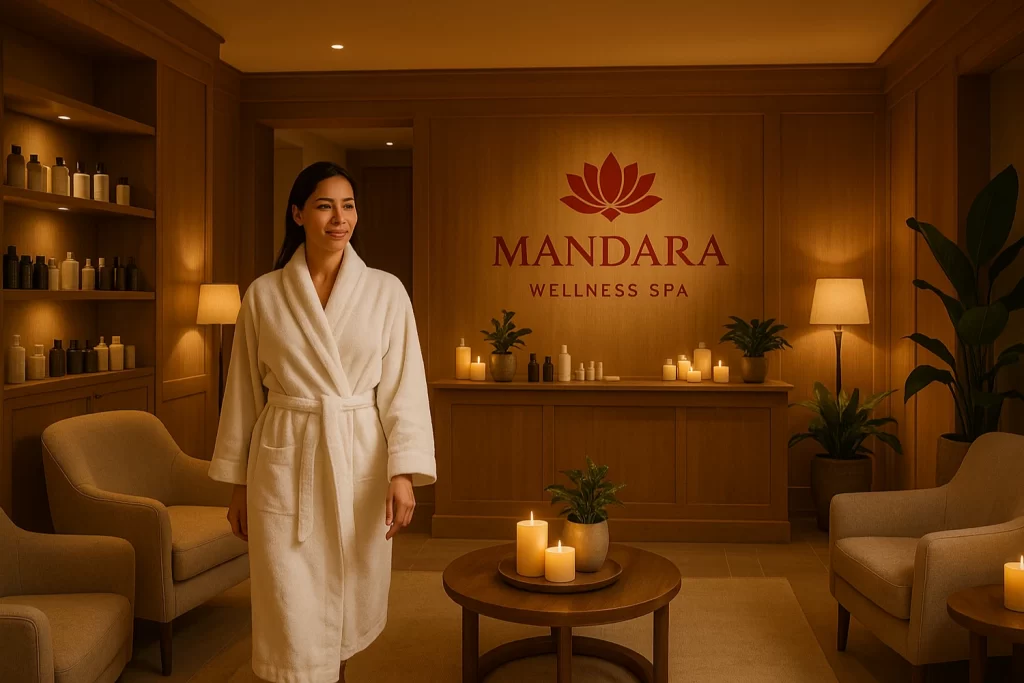 Spa Welcome Room Scene